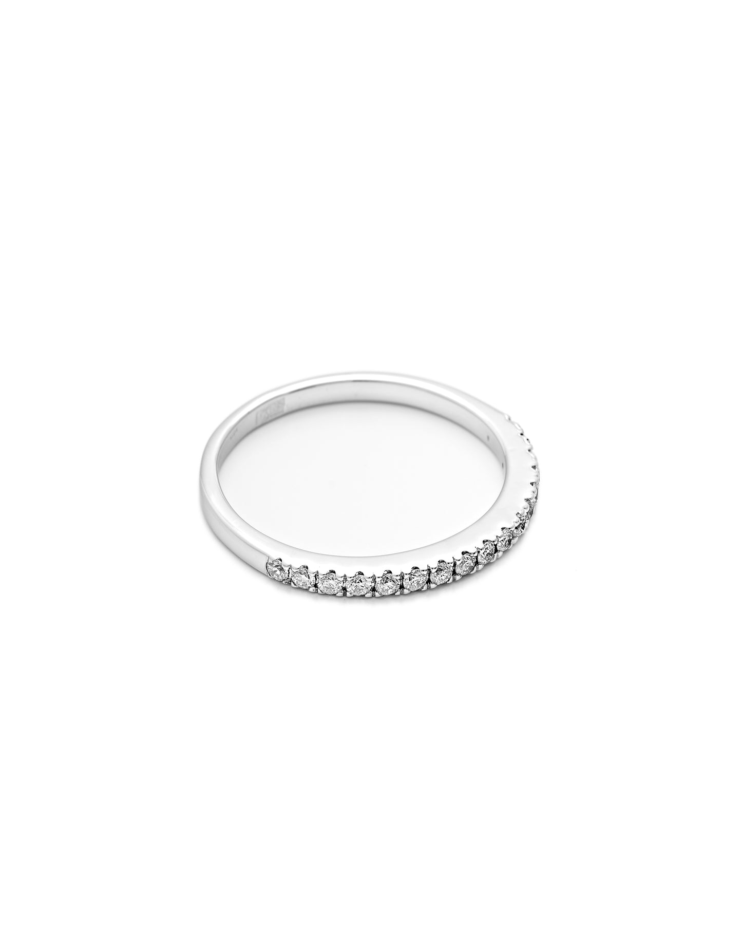 Elegant Diamond Accented Wedding Band