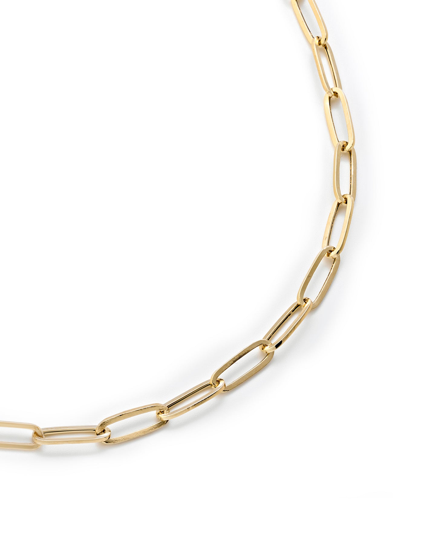 Gold Link Chain Necklace