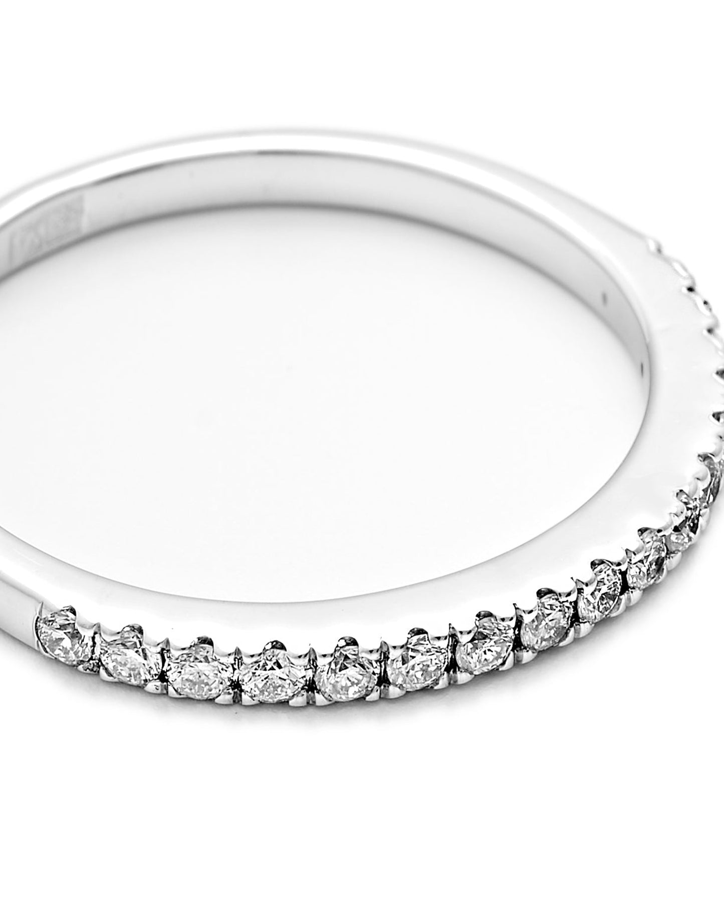 Elegant Diamond Accented Wedding Band