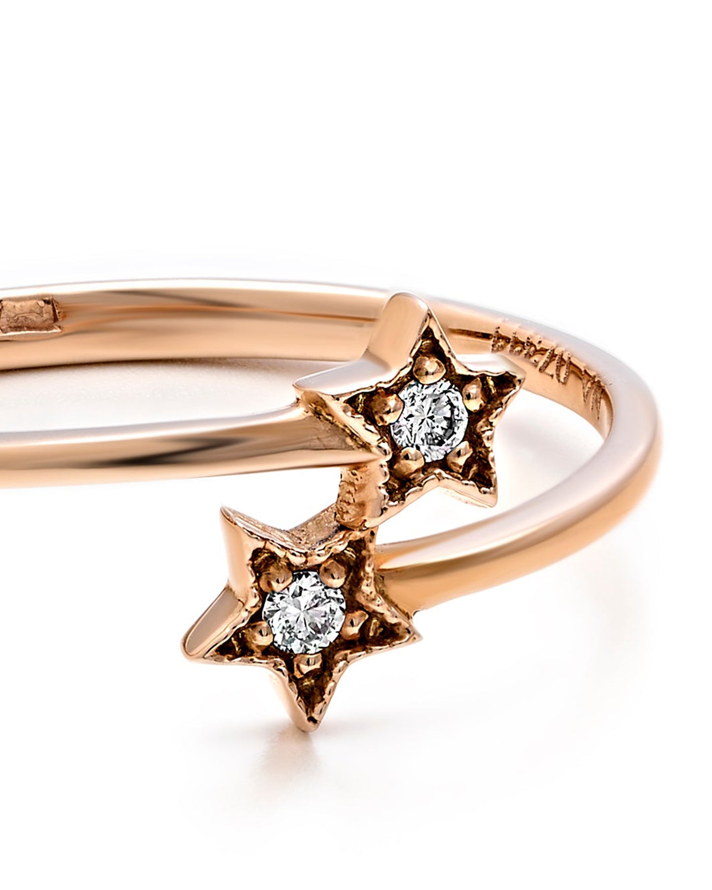 Star-Crossed Diamond Ring