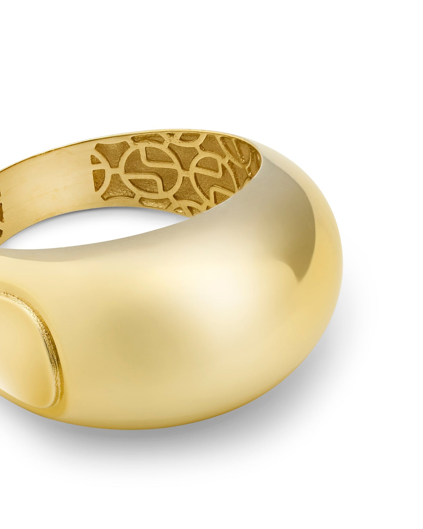 Gold Domed Statement Ring