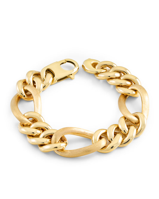 Bold Gold Link Bracelet