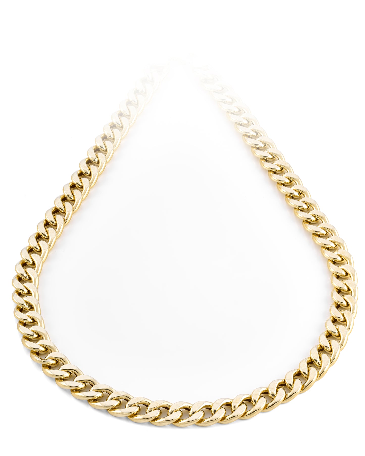 Classic Gold Chunky Link Necklace