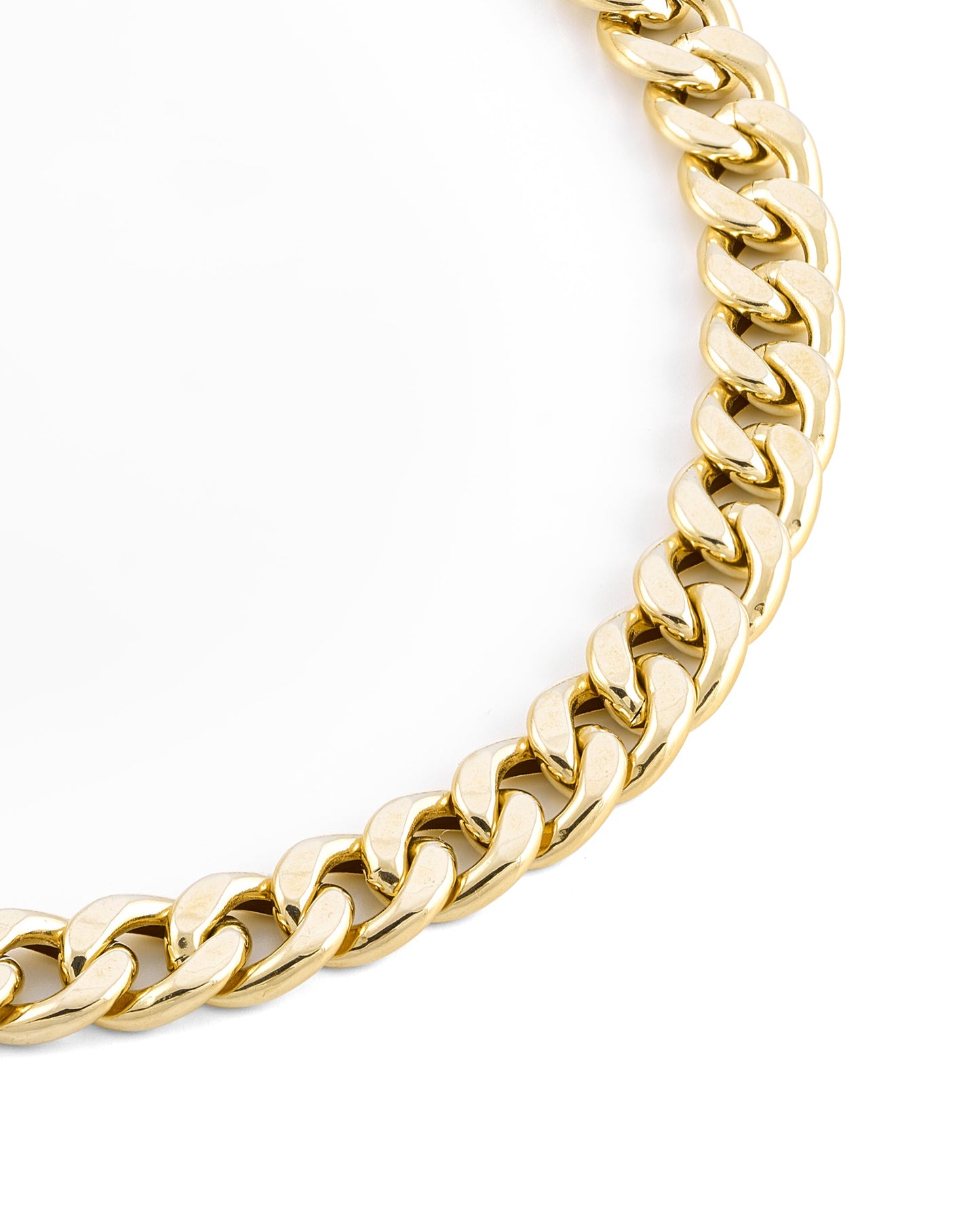 Classic Gold Chunky Link Necklace