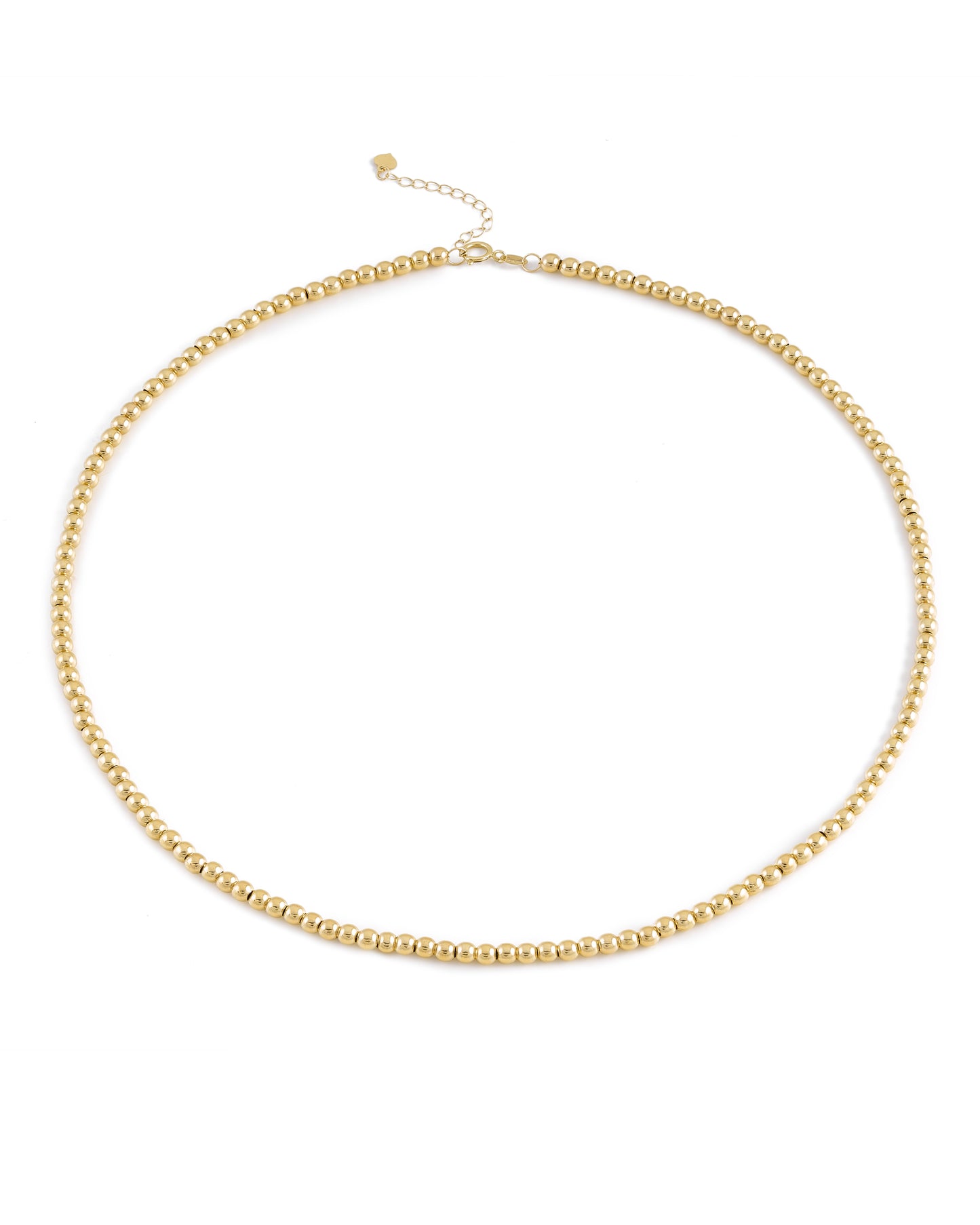 Classic Gold Beaded Choker
