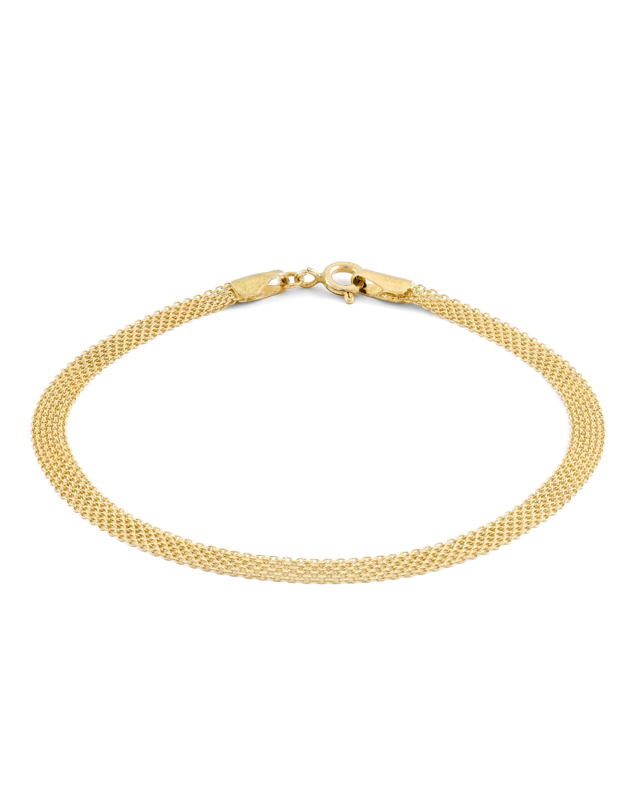 Elegant Gold Mesh Bracelet