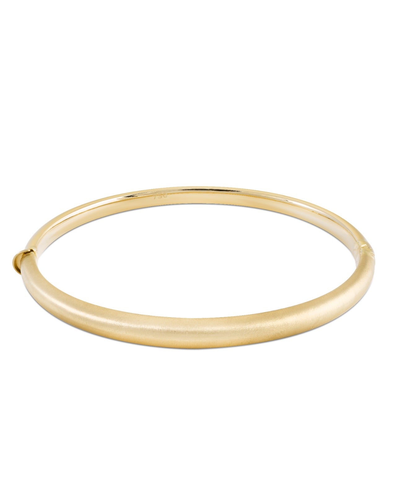 Textured Gold Bangle