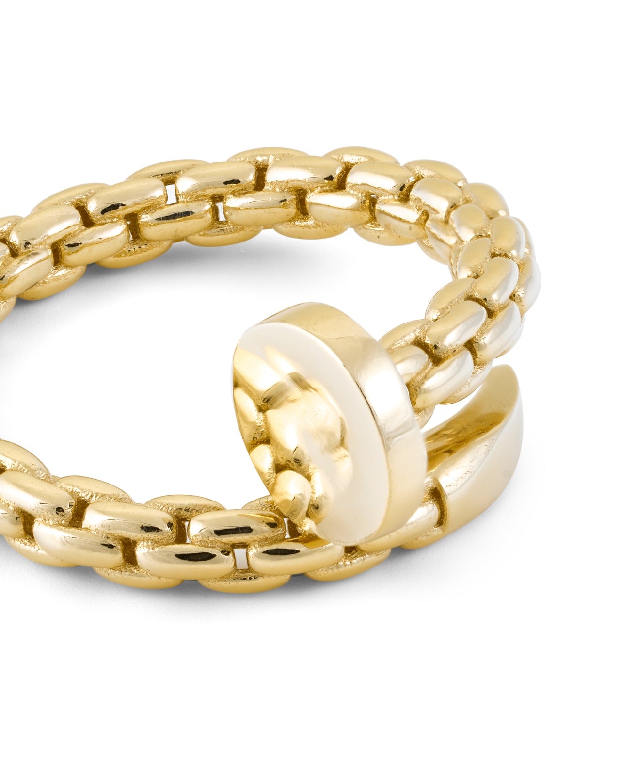 Chic Gold Chain Link Ring