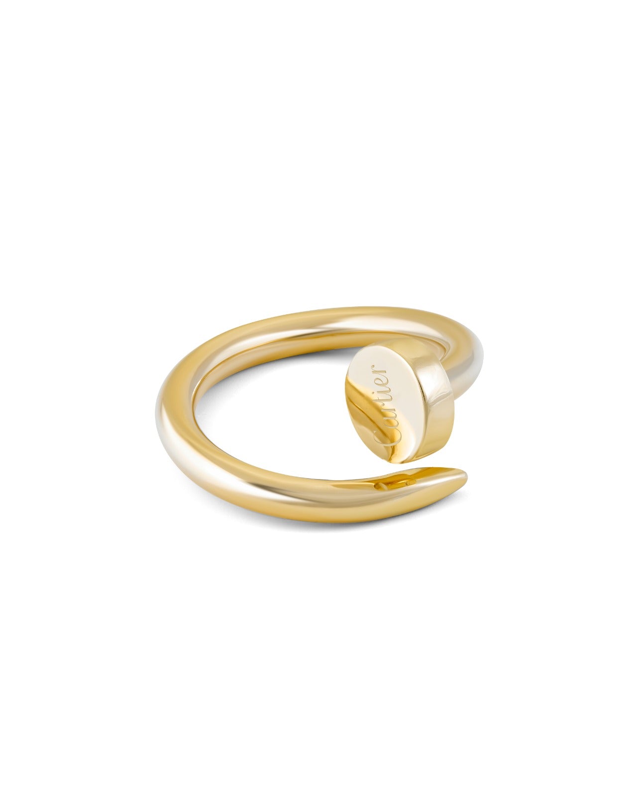Sleek Gold Wrap Ring