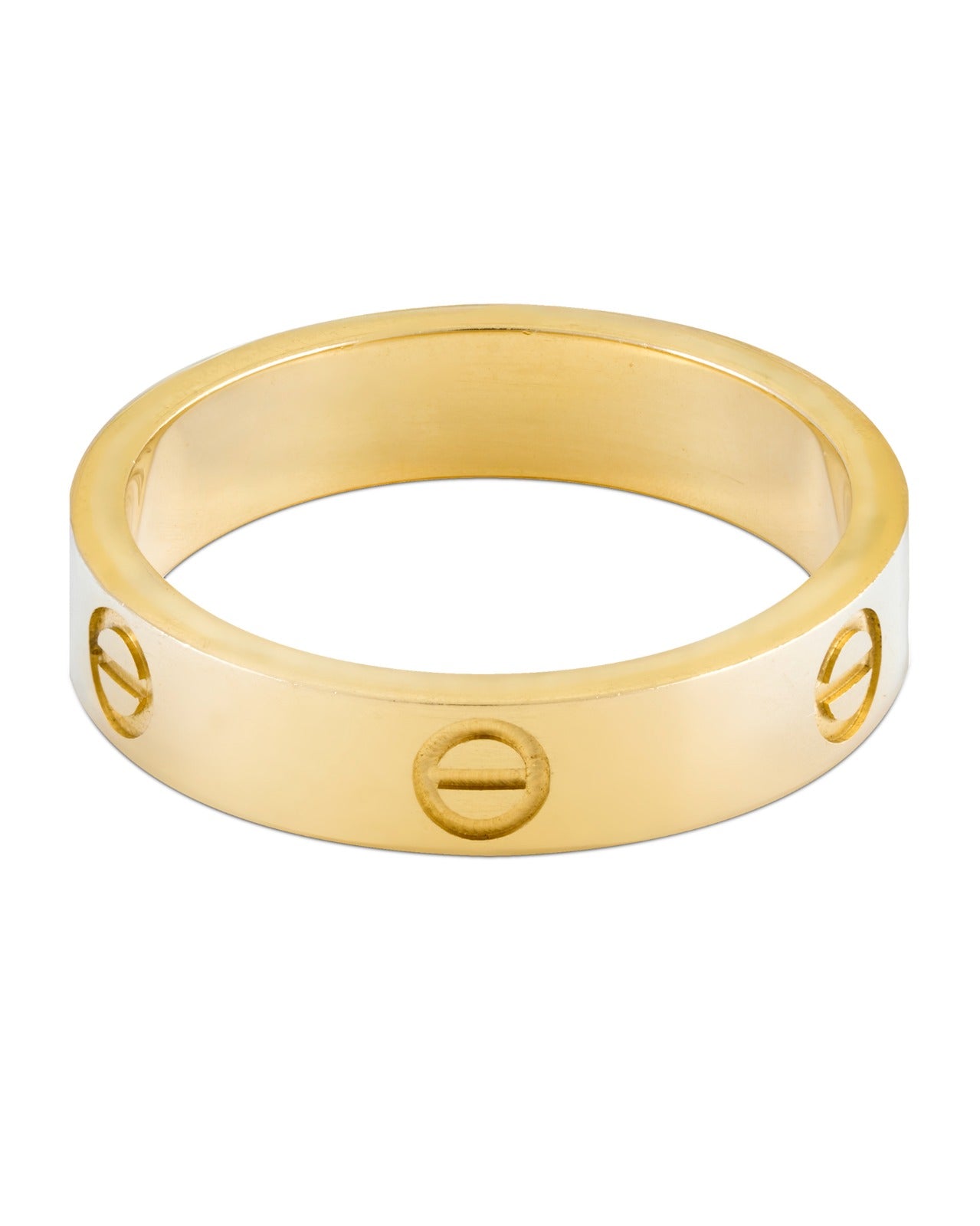 Classic Gold Love Ring