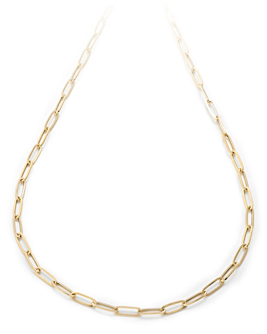 Gold Link Chain Necklace