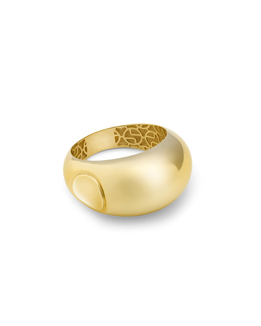 Gold Domed Statement Ring